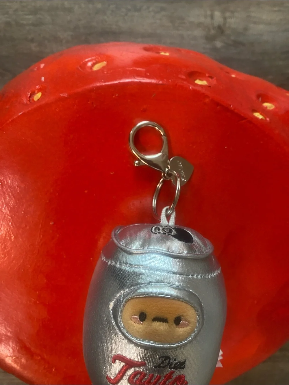 Smoko Diet Tayto Keychain soda can charm